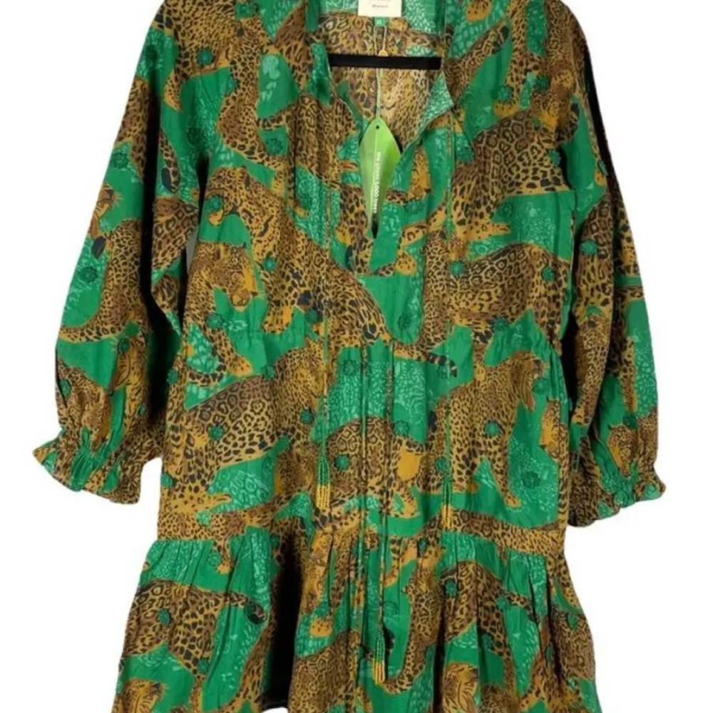 Farm Rio Leopard Dress - XL